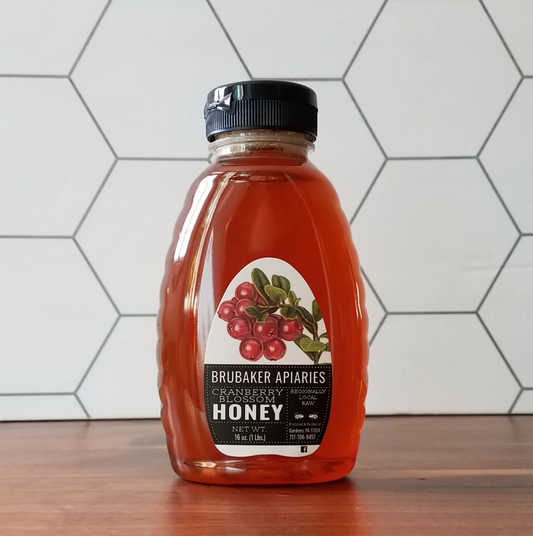 Honey- Cranberry Blossom -Regionally Local Raw (1 Lbs)