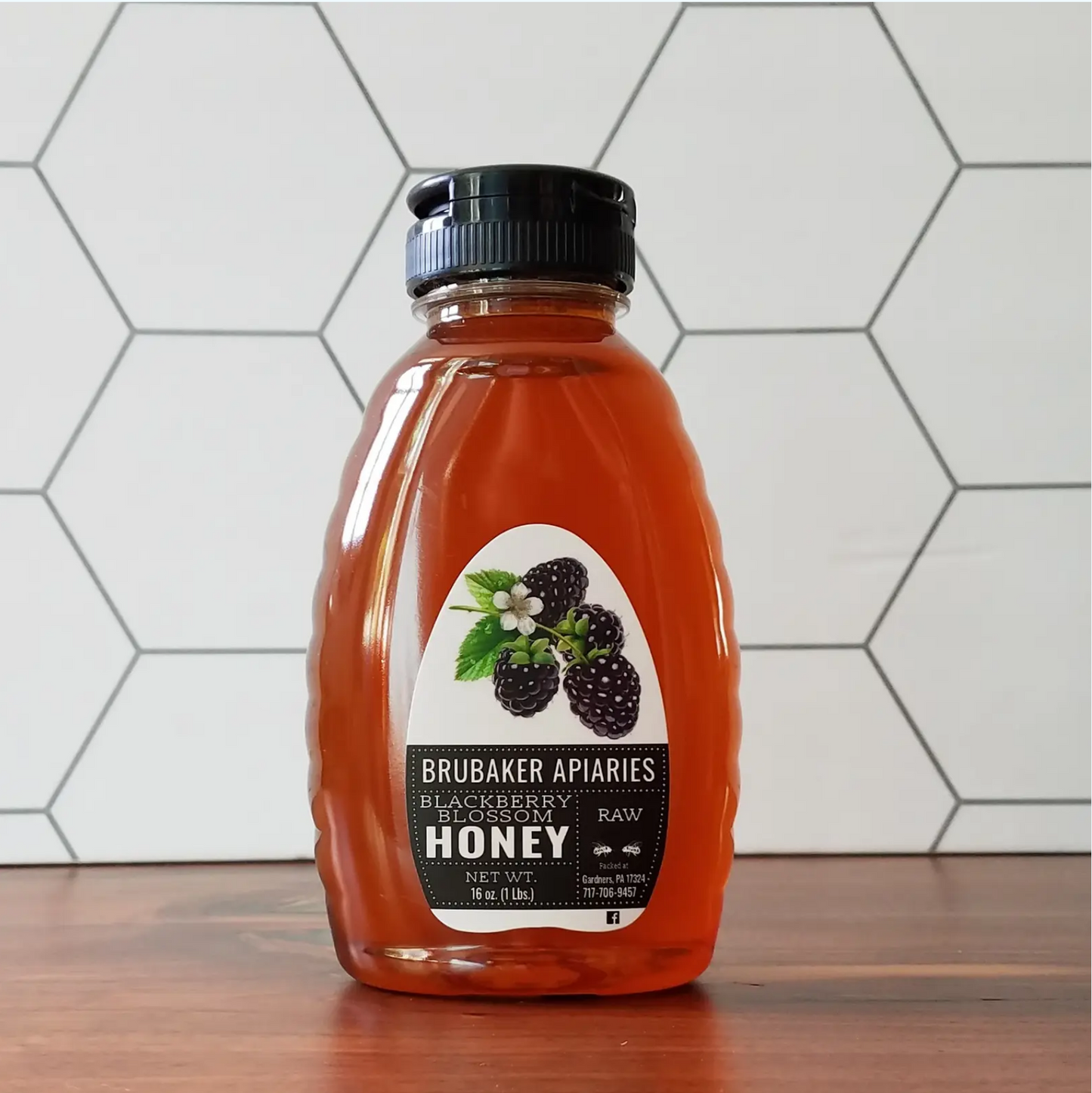 Honey-BlackBerry -Regionally Local Raw (1 Lbs)